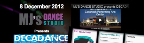MJs Dance Studio November 2012